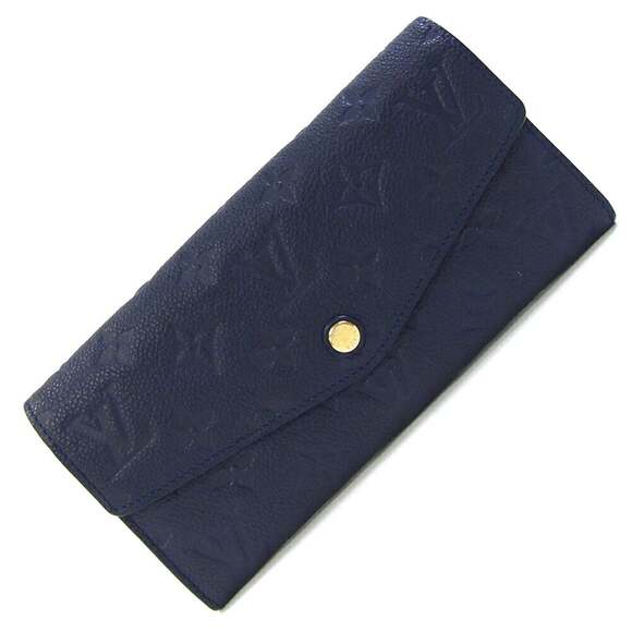 LOUIS VUITTON Accessories - Louis Vuitton Bi-fold Long Wallet Monogram Empreinte Portefeuille Curie's M60...